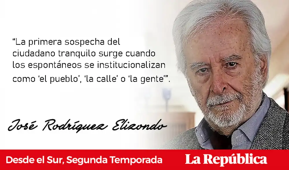 Apuntes para una teoría del estallido, por José Rodríguez Elizondo.