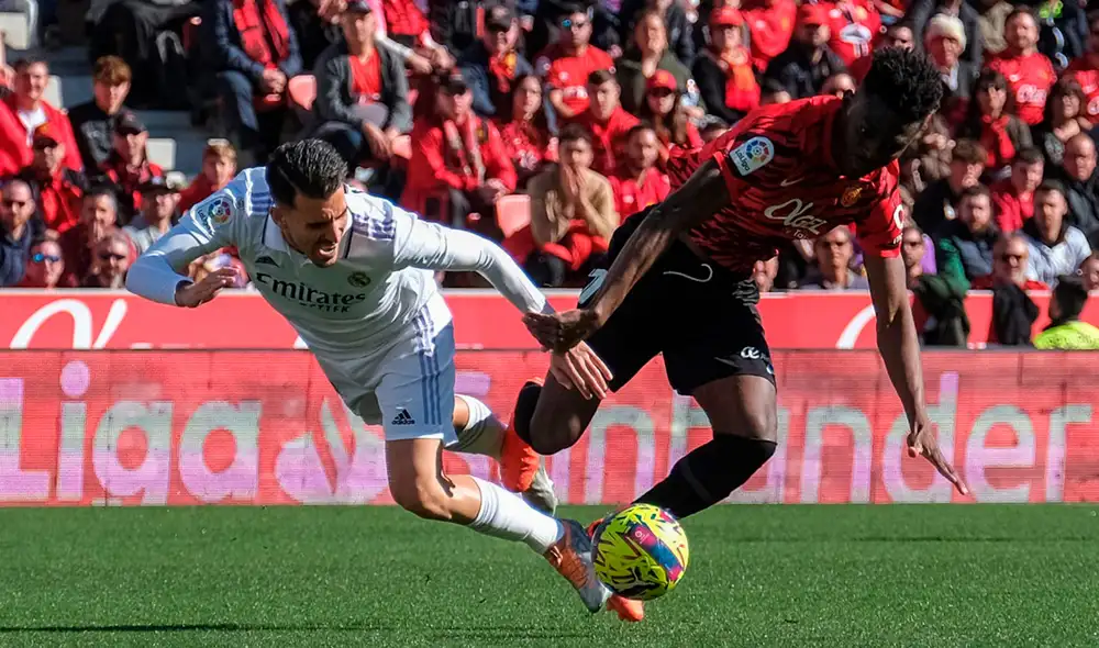 Real Madrid no pudo quebrar la resistencia del Mallorca. Foto: EFE Real Madrid no pudo quebrar la resistencia del Mallorca. Foto: EFE