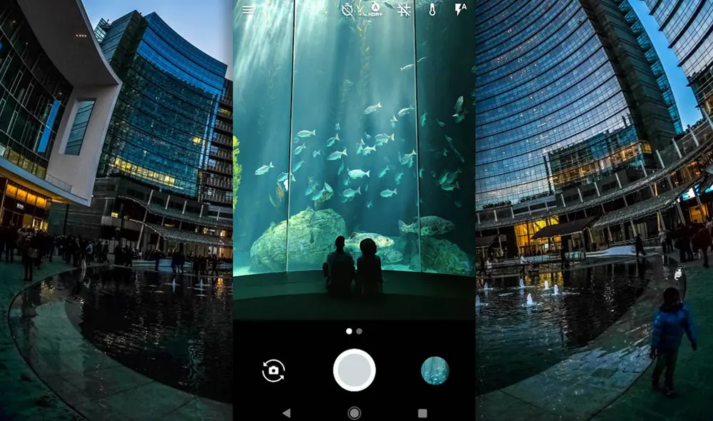 La cámara gran angular del teléfono móvil sirve para lograr una mayor profundidad de campo. Foto: Xataka