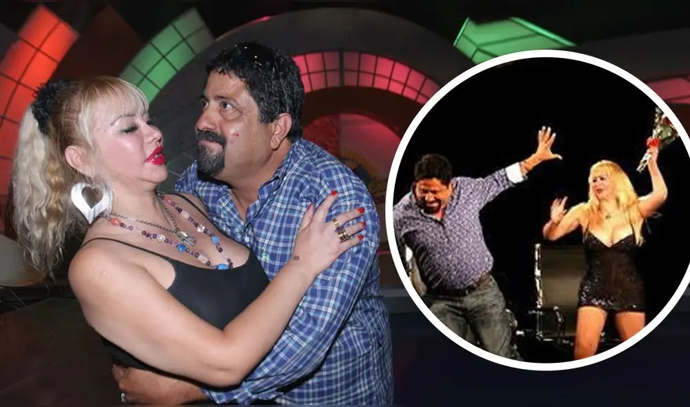 Susy Díaz y el 'Mero Loco' son una de las exparejas más pintorescas de la farándula peruana. Foto: composición LR/captura YouTube