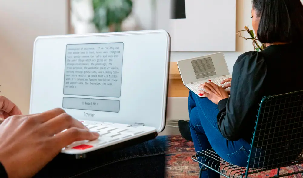 Crean una laptop pensada para que solo escribas y no te distraigas viendo videos o jugando Crean una laptop pensada para que solo escribas y no te distraigas viendo videos o jugando