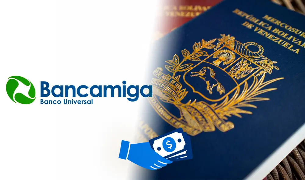 Bancamiga te permite pagar tu pasaporte con simples pasos. Foto: composición RL/Bloomberg/Bancamiga/PNG Mart