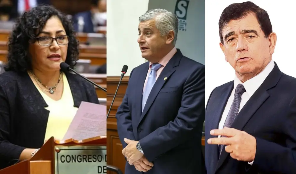 La congresista Karol Paredes destacó la situaciones que se registran en el Pleno del Congreso corresponde tomar medidas la Mesa Directiva. Foto: composición Congreso. La congresista Karol Paredes destacó la situaciones que se registran en el Pleno del Congreso corresponde tomar medidas la Mesa Directiva. Foto: composición Congreso.