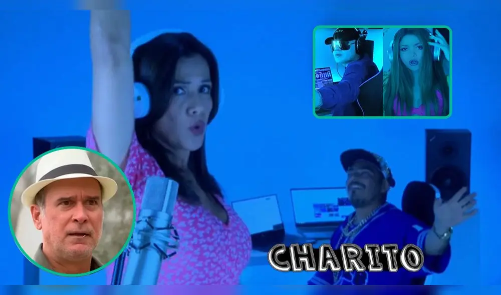 Charito lanzó dardos para Koky al mismo estilo que Shakira con Gerard Piqué. Video: América TV - Foto: El Popular/América TV