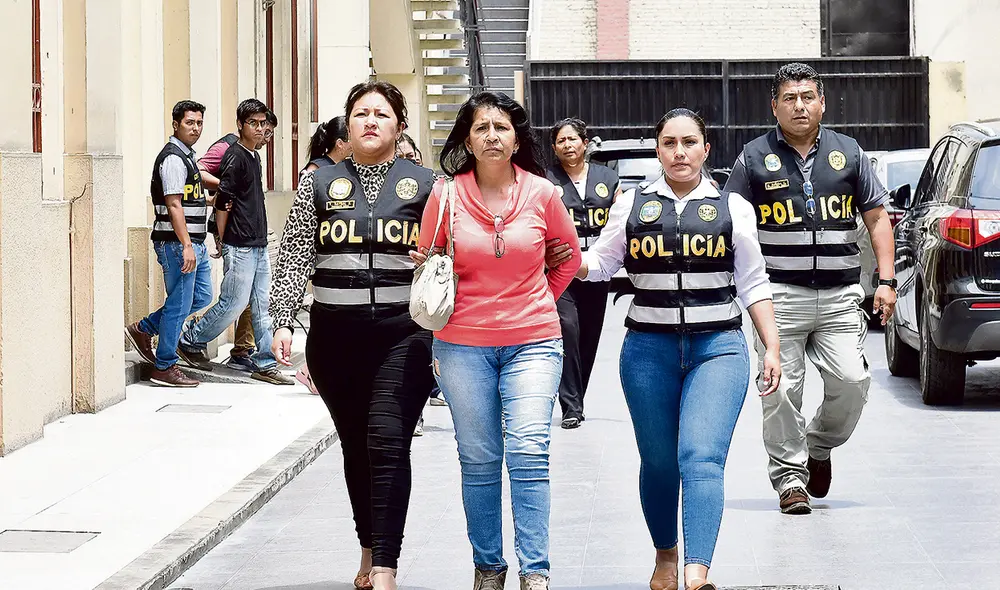 Imputada. Fiscal acusa a Rocío Leandro de haber organizado y financiado un coloquio internacional. Foto: Mininter