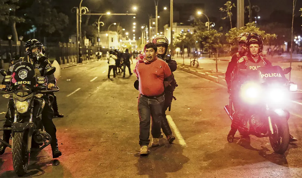 Manifestaciones. Organismos internacionales de derechos humanos han llamado la atención al Estado peruano por el uso indiscriminado de la fuerza pública y el empleo excepcional de ella. Foto: Rodrigo Talavera/La República