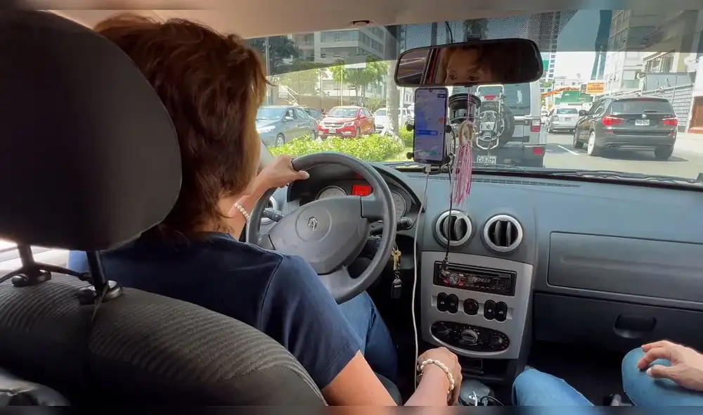 Patricia ha logrado tener éxito en el aspecto laboral gracias a DiDi. Foto: Captura/La República Patricia ha logrado tener éxito en el aspecto laboral gracias a DiDi. Foto: Captura/La República