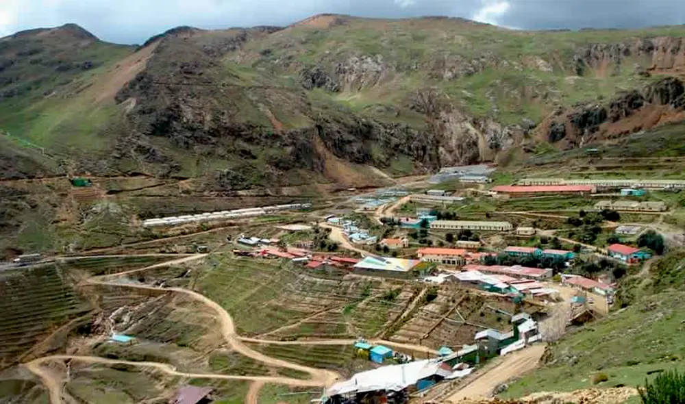 Unidad minera Julcani, ubicado en Huancavelica. Foto: Minería en Línea