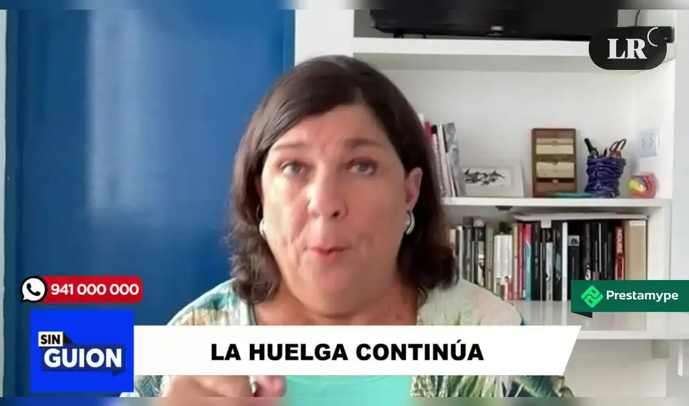 Rosa María Palacios en Sin Guion. Foto: LR+