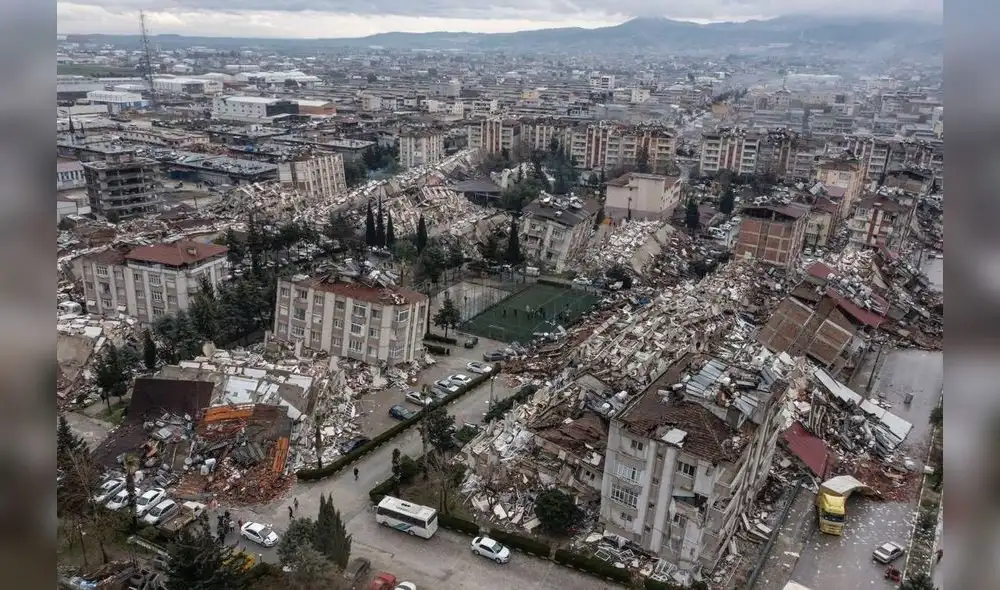 Así luce Turquía luego del terremoto de magnitud 7.8. Foto: disuón | Video: Canal N Así luce Turquía luego del terremoto de magnitud 7.8. Foto: disuón | Video: Canal N
