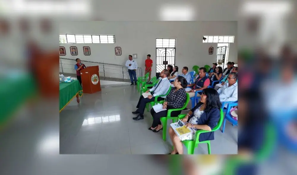 El taller fue dado en el auditorio de la Municipalidad Distrital de Paimas. Foto: difusión El taller fue dado en el auditorio de la Municipalidad Distrital de Paimas. Foto: difusión