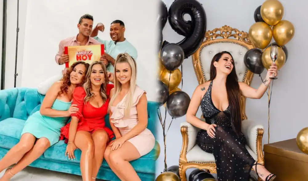 Brunella Horna vive tenso momento con Melissa Klug. Composición LR/ Captura instagram de Brunella Horna y Melissa Klug