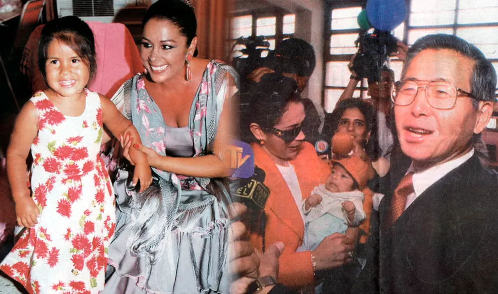 La adopción de Isabel Pantoja fue cuestionada debido a presuntos vínculos con Vladimiro Montesinos y Alberto Fujimori. Foto: composición LR/La República