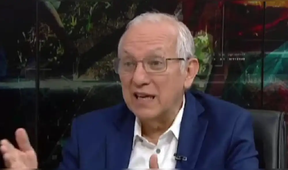 Óscar Becerra opina sobre las formas de manifestar. Foto: captura TV Perú