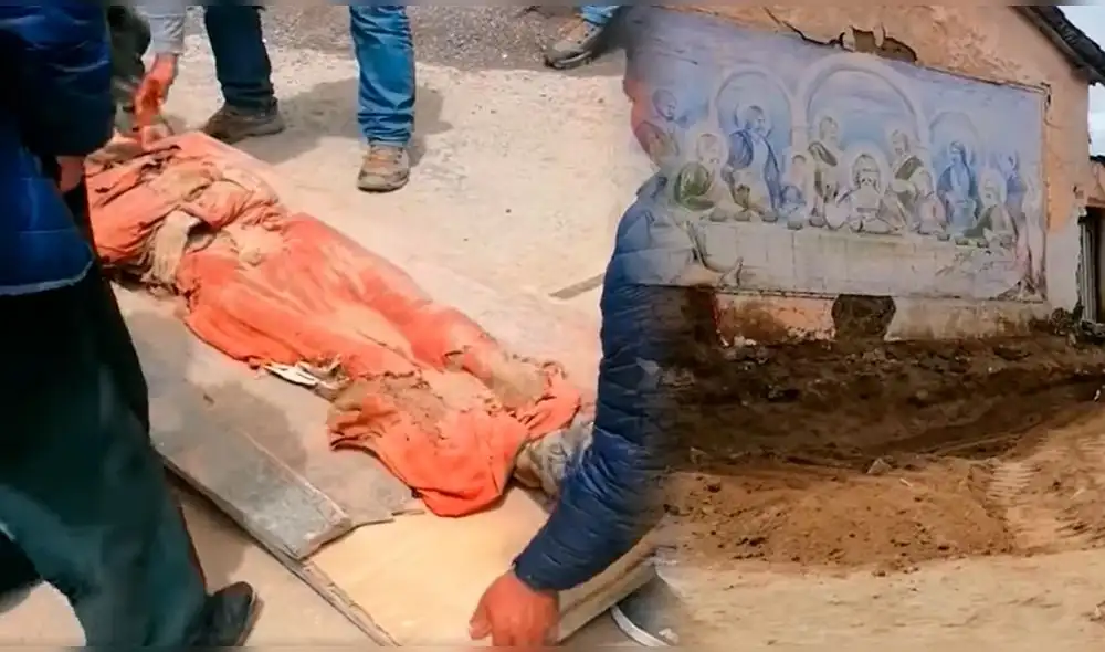 El cuerpo fue hallado enterrado en una antigua iglesia. Foto: composición LR/Edison Pineda