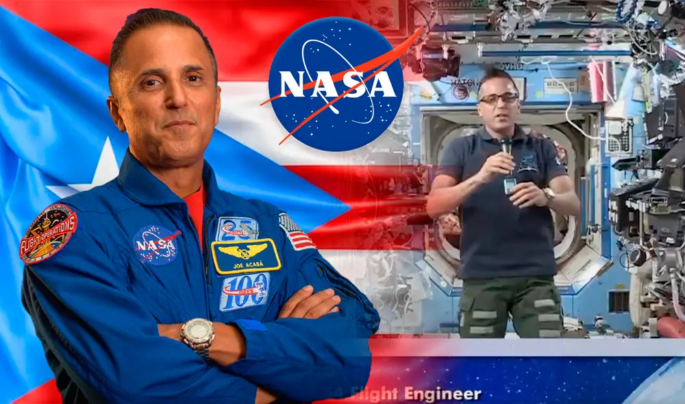 Joe Acabá es el primer latinoamericano en ser jefe de Astronautas de la NASA en la historia. Foto: Composición LR/NASA