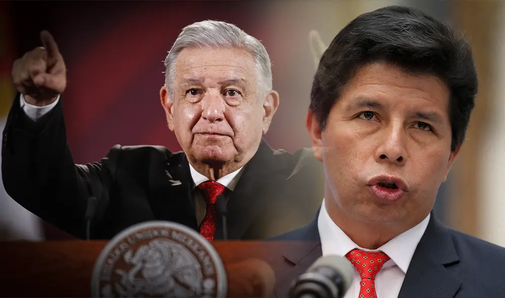 Pedro Castillo negó que haya habido un plan con México para su fuga tras golpe de Estado. Foto: composición LR/EFE/AFP