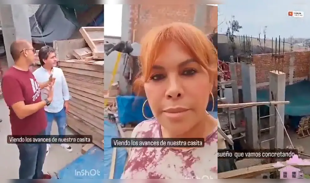 Magaly Medina y Alfredo Zambrano esperan con ansias terminar su nueva casa. Foto: composición LR/Instagram/Magaly Medina Magaly Medina y Alfredo Zambrano esperan con ansias terminar su nueva casa. Foto: composición LR/Instagram/Magaly Medina