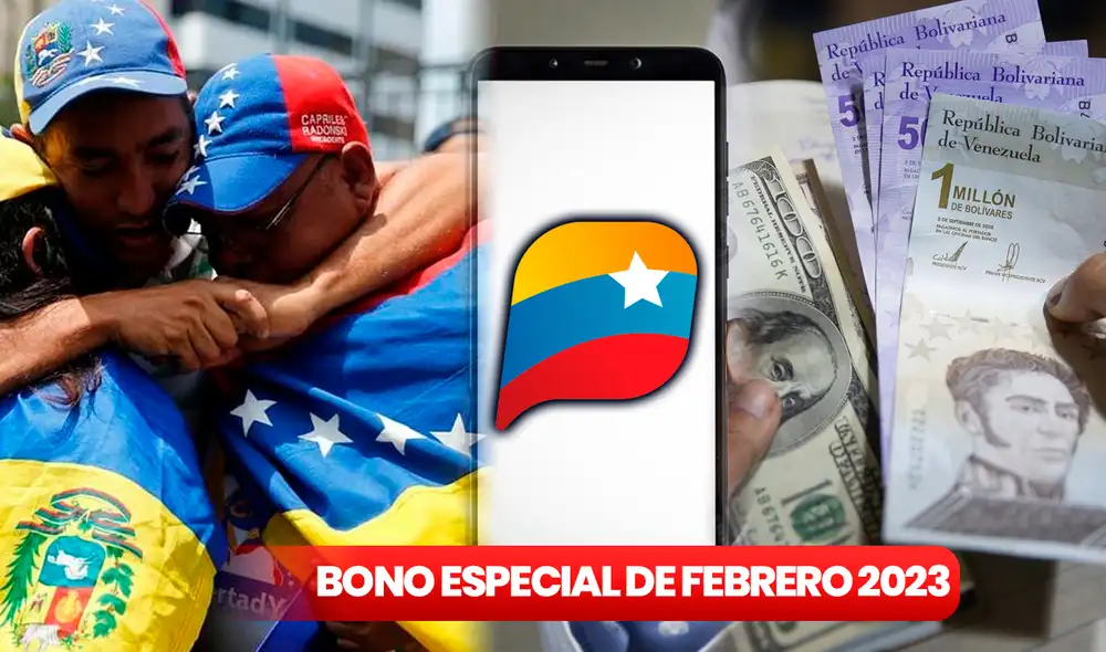 El bono especial de febrero 2023 beneficia a miles de venezolanos. Foto: Sistema Patria/ EFE/ Composición LR