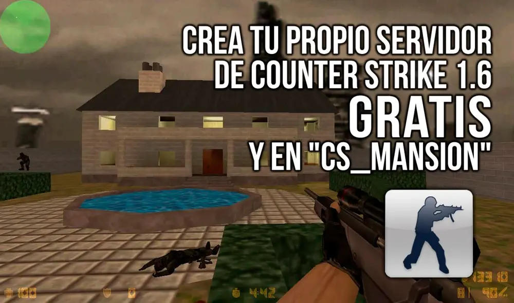 Jugar Counter-Strike 1.6 como en las cabinas es ahora posible a través de internet. Conoce cómo crear tu propio servidor privado en apenas 1 minuto e invita a tus amigos. Foto: Composición LR/Valve