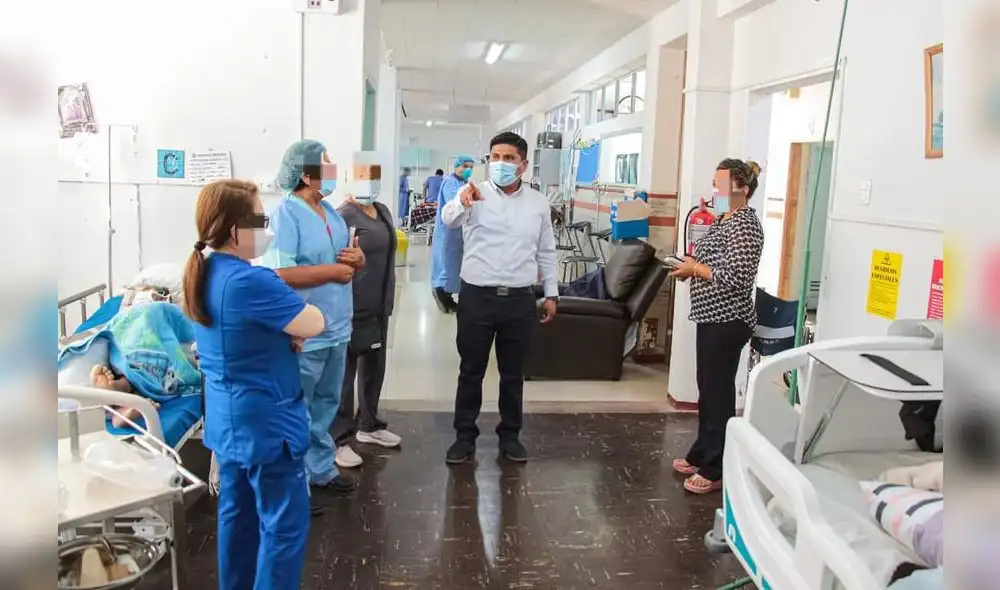 Director del hospital Hipólito Unanue aclaró que menor tendría sangre común. Foto: Liz Ferrer Rivera/URPI-GLR Director del hospital Hipólito Unanue aclaró que menor tendría sangre común. Foto: Liz Ferrer Rivera/URPI-GLR