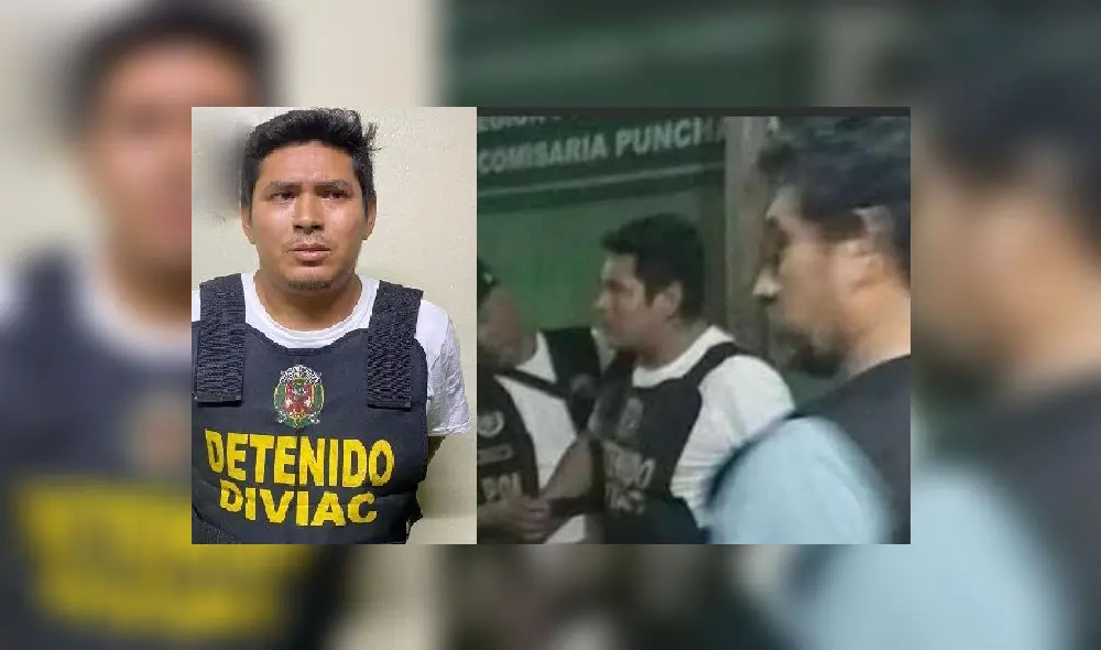 Policía cayó junto a cinco de sus cómplices. Foto: Loreto Informa News