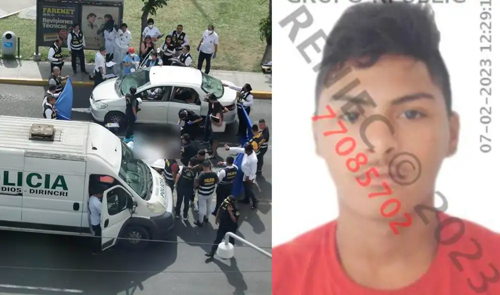 En menos de 24 horas, agentes de la División de Investigación de Homicidios de la Dirincri ubicó el vehículo en el que iban los sicarios. Foto: composición La República