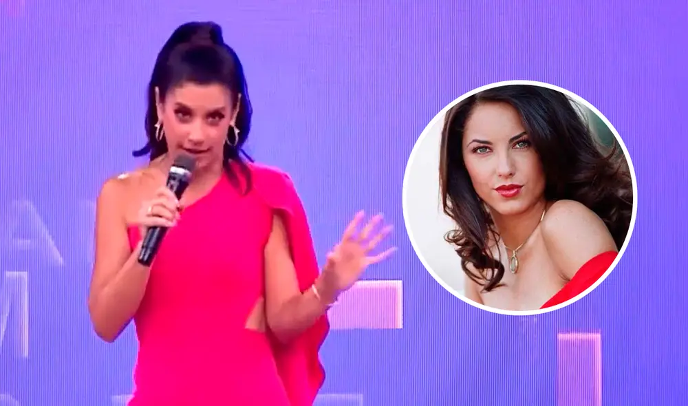 María Pía responde a críticas de usuarios por cortar novela "Rubí". Foto: composición LR/Canal 4.