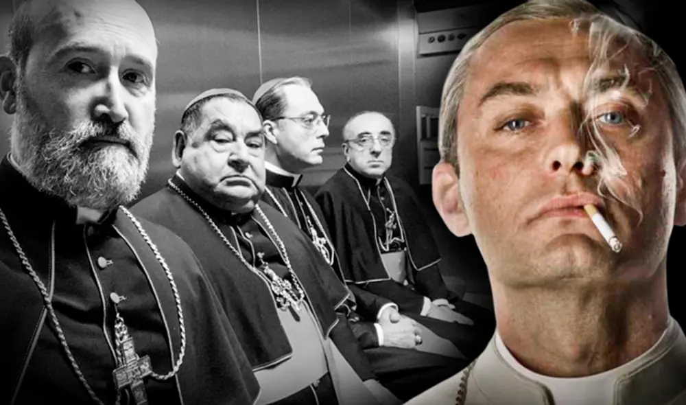 Ramón García compartió roles con Jude Law y John Malkovich en "The young pope" y "The new pope". Foto: Facebook / composición de Jazmin Ceras / La República Ramón García compartió roles con Jude Law y John Malkovich en "The young pope" y "The new pope". Foto: Facebook / composición de Jazmin Ceras / La República