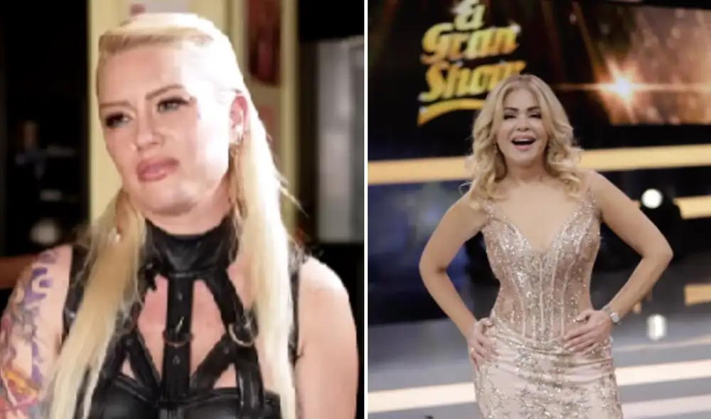 Leslie Shaw no quiere regresar a los programas realitys. Foto: Captura Youtube "El Flaco Granda" | Instagram Gisela Valcárcel