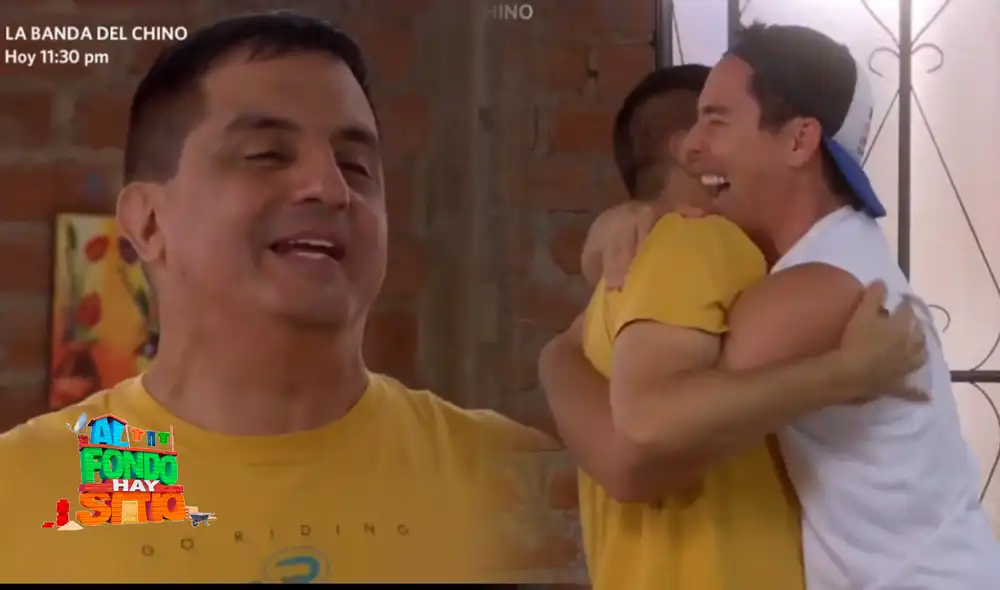 "Al fondo hay sitio" ha vuelto a reunir a 'Pepe' y 'Tito' en una emotiva escena. Video: América TV -Foto: composición LR/América TV