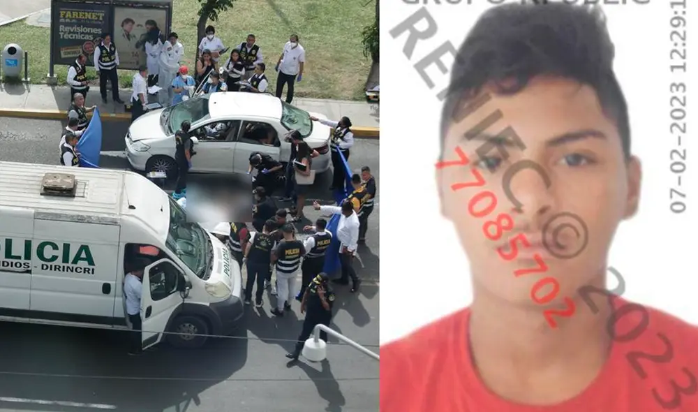 En menos de 24 horas agentes de la División de Investigación de Homicidios de la Dirincri, ubico el vehículo donde iban lo sicarios. Foto: composición La República