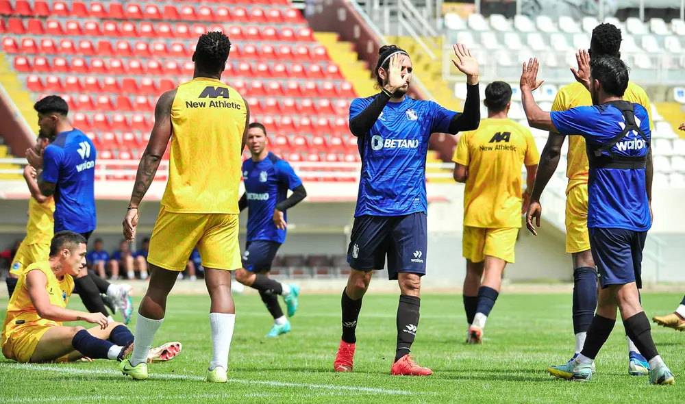 Entrenan. Melgar y Binacional se midieron ayer en dos partidos. Ambos los ganó el Dominó. Foto: La República