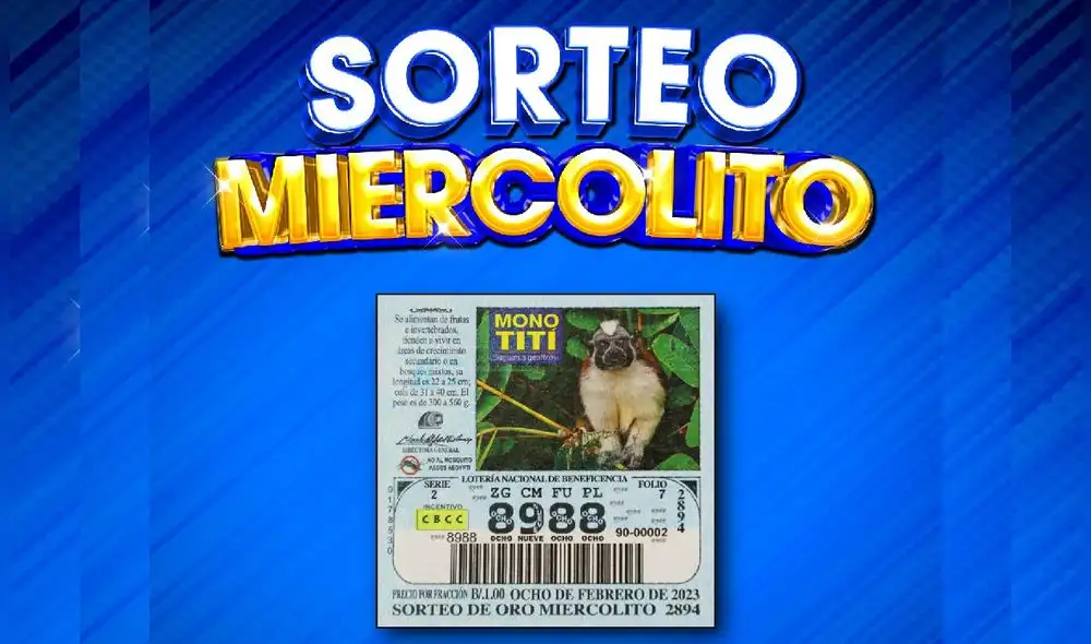 Conoce AQUÍ los resultados del Sorteo Miercolito de hoy, 8 de febrero. Foto: lnbpma/ Twitter Conoce AQUÍ los resultados del Sorteo Miercolito de hoy, 8 de febrero. Foto: lnbpma/ Twitter