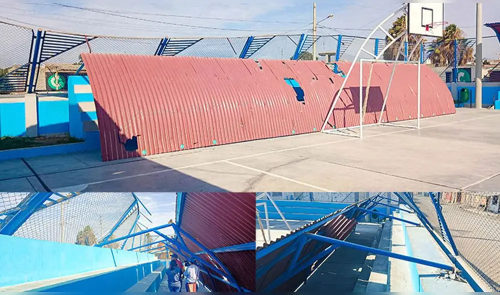 La obra se había inaugurado hace 4 meses. Foto: Radio Santo Domingo