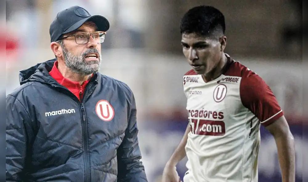 Piero Quispe debutó en Universitario en 2021. Foto: composición GLR/Universitario