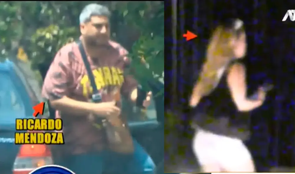 Ricardo Mendoza fue captado con joven. Video: ATV Ricardo Mendoza fue captado con joven. Video: ATV