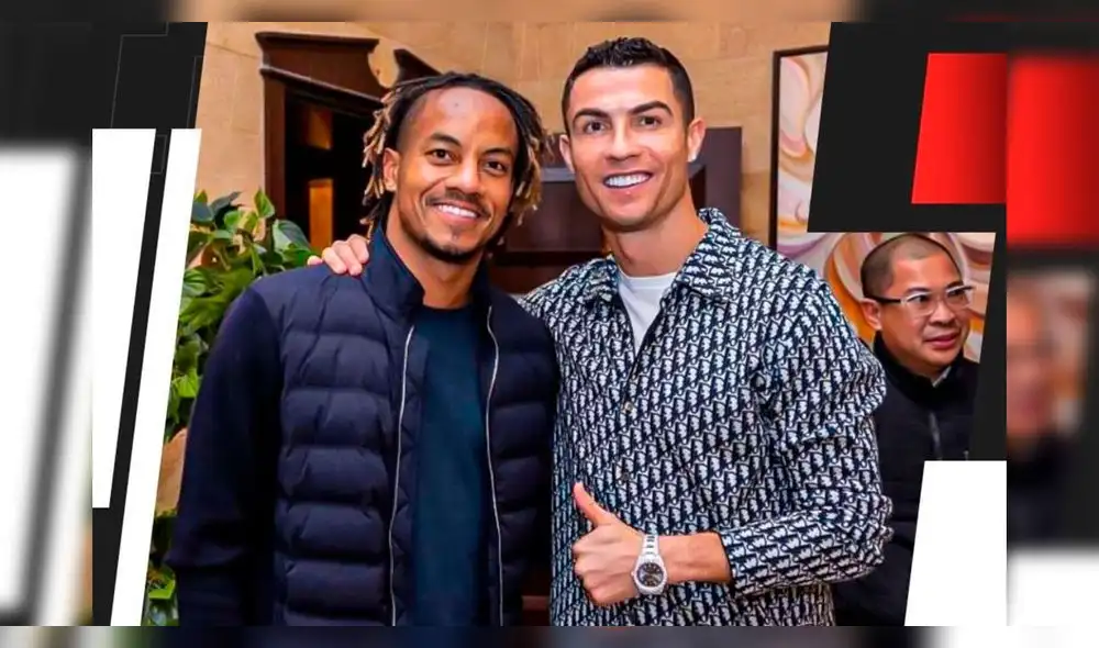Carrillo y Ronaldo posaron juntos en Arabia Saudita hace casi un mes, previo a un partido ante PSG. Foto: Instagram