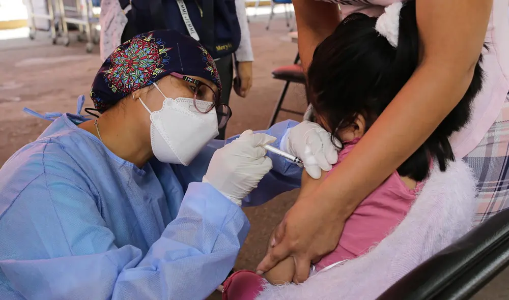Dosis. Brecha es de escolares en la region Arequipa. Foto: La República Dosis. Brecha es de escolares en la region Arequipa. Foto: La República