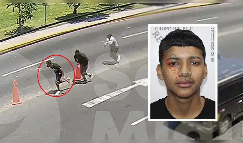 Asesinato en San Miguel: 'Josecito' es el sicario que bajó primero del auto. Foto: composición LR/Municipalidad de San Miguel/Reniec