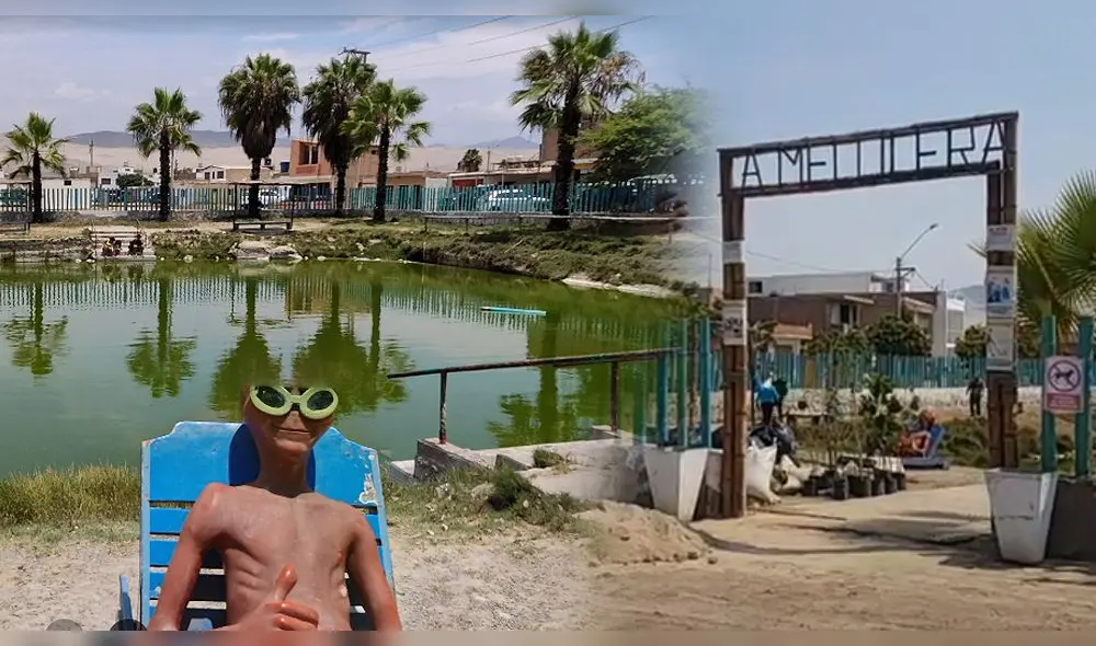 Laguna La Mellicera se ubica en el distrito de Chilca, provincia de Cañete. Foto: composición LR/Google Maps/municipalidad de Chilca Laguna La Mellicera se ubica en el distrito de Chilca, provincia de Cañete. Foto: composición LR/Google Maps/municipalidad de Chilca