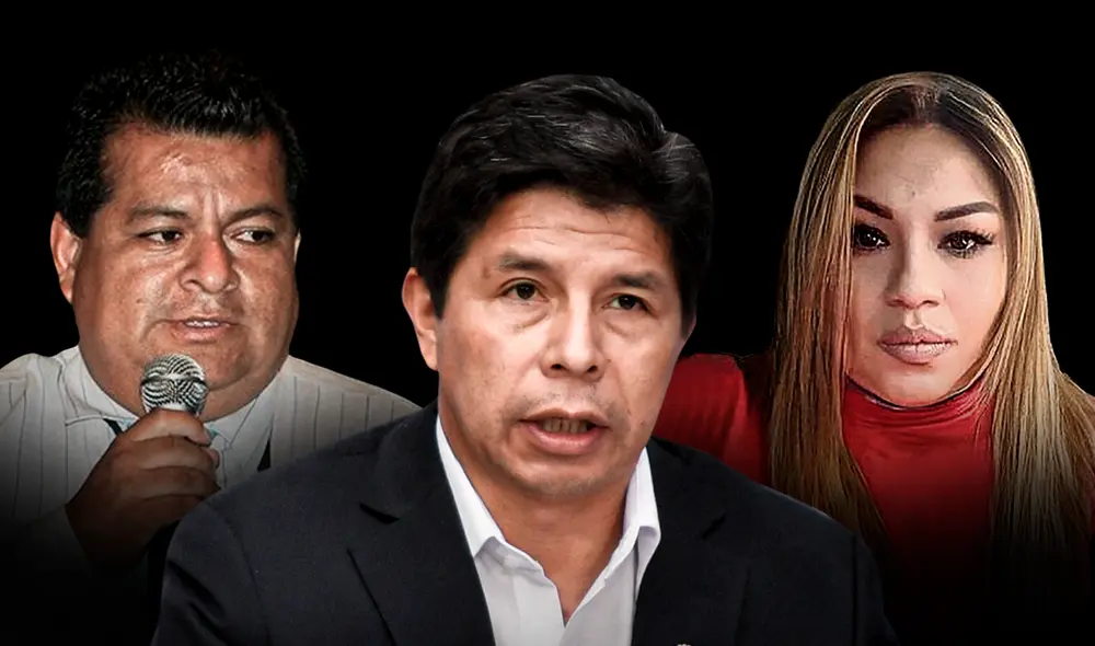 Bruno Pacheco, Pedro Castillo y Karelim López son citados en la Subcomisión por caso Los Niños. Foto: composición LR/archivo/difusión