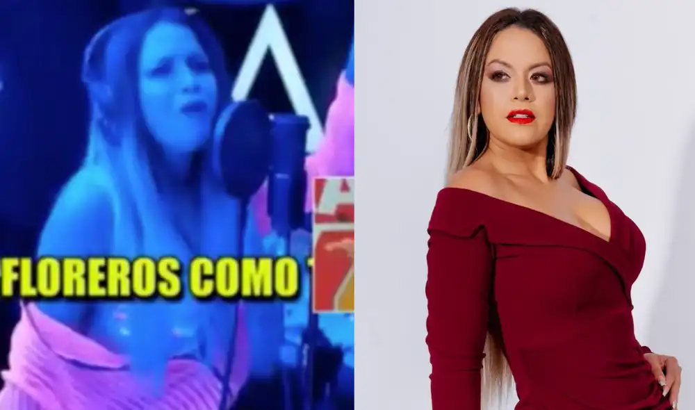 Flor Polo estuvo como invitada en "América hoy".Foto: composición LR/captura de América TV/Instagram - Video: América TV