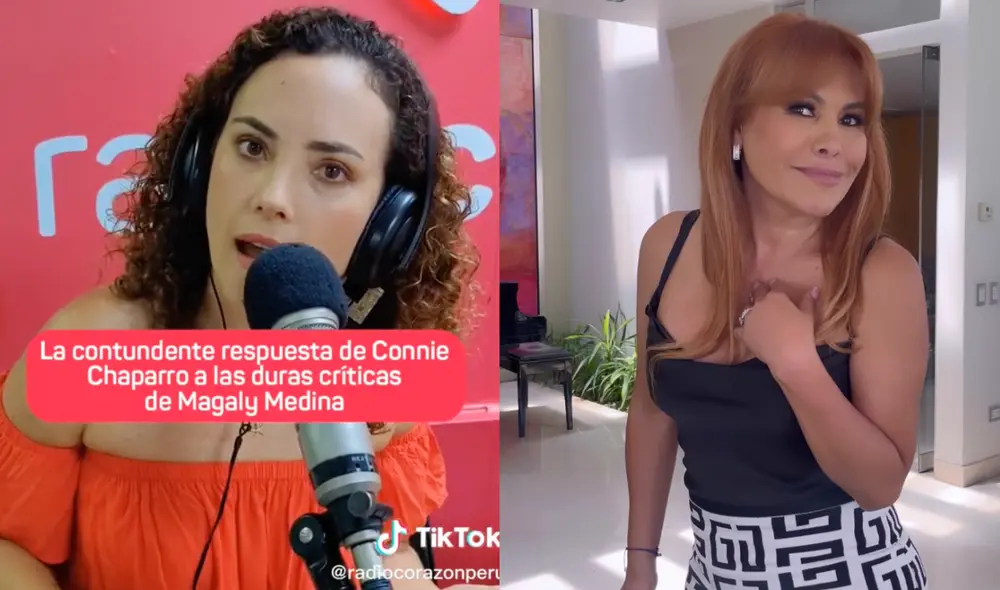 Connie Chaparro responde a Magaly tras ser criticada por su outfit
