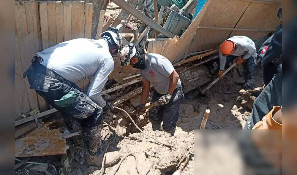 Labores de rescate en Arequipa tras el huaico. Foto: LR Sur