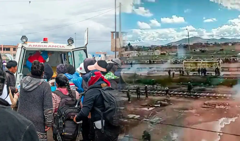 Inmediaciones de aeropuerto Inca Manco Capac. Foto: Composición Jazmín Ceras LR | Kleber Sanchez URPI Inmediaciones de aeropuerto Inca Manco Capac. Foto: Composición Jazmín Ceras LR | Kleber Sanchez URPI