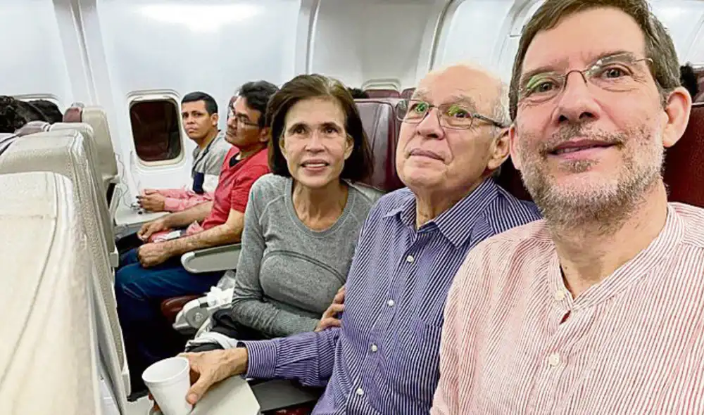 Extraditados. Cristiana y Pedro J. Chamorro, rumbo a Washington. Foto: difusión Extraditados. Cristiana y Pedro J. Chamorro, rumbo a Washington. Foto: difusión