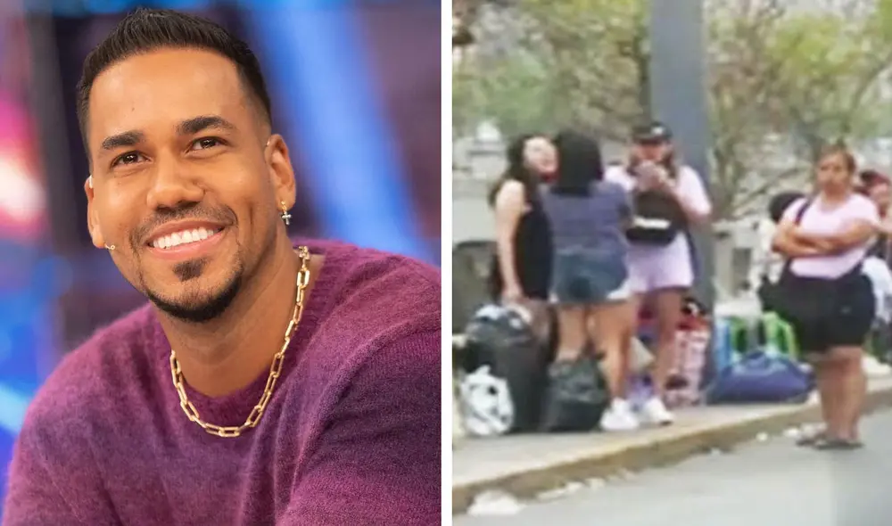 Romeo Santos brindará cuatro conciertos en el Estadio Nacional de Lima. Foto: EFE/captura Panamericana TV