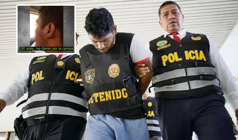 Chofer del vehículo habría delatado a los demás integrantes de la banda criminal. Foto: captura / América Noticias Video: América Noticias Chofer del vehículo habría delatado a los demás integrantes de la banda criminal. Foto: captura / América Noticias Video: América Noticias