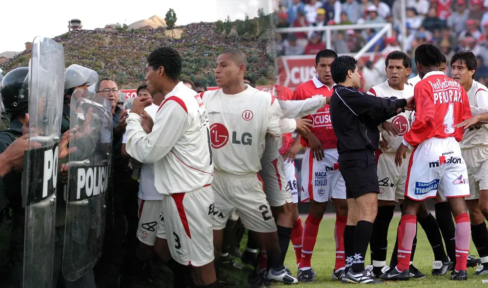 Cienciano fue declarado ganador del duelo que jugó contra la U en Urcos. Foto: Libero